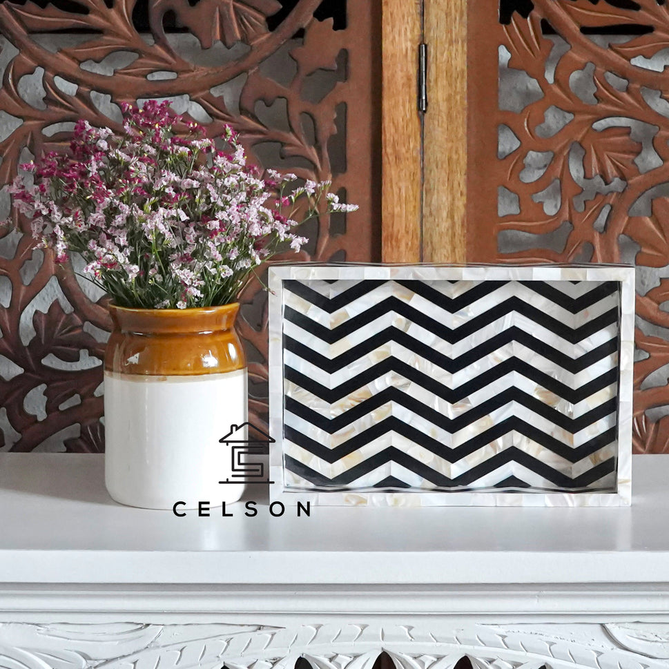 Knox Mother of Pearl Inlay Tray