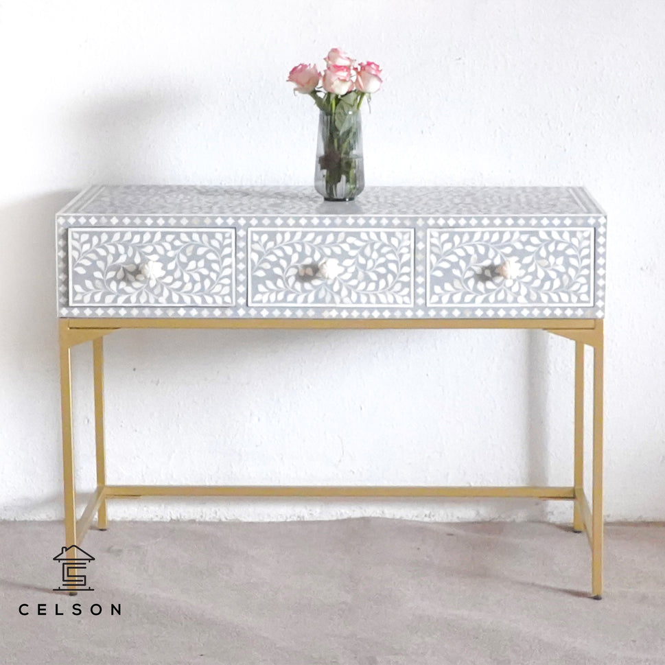 Levi Bone Inlay Console Table