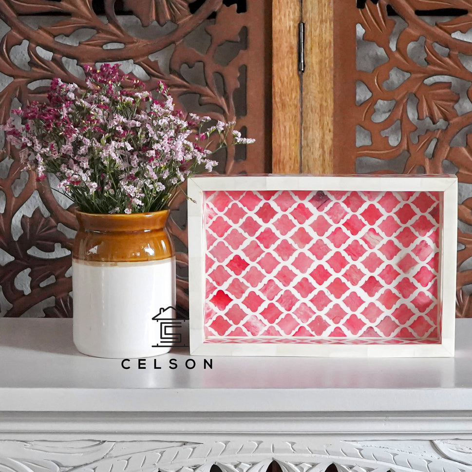 Hailey Bone Inlay Tray