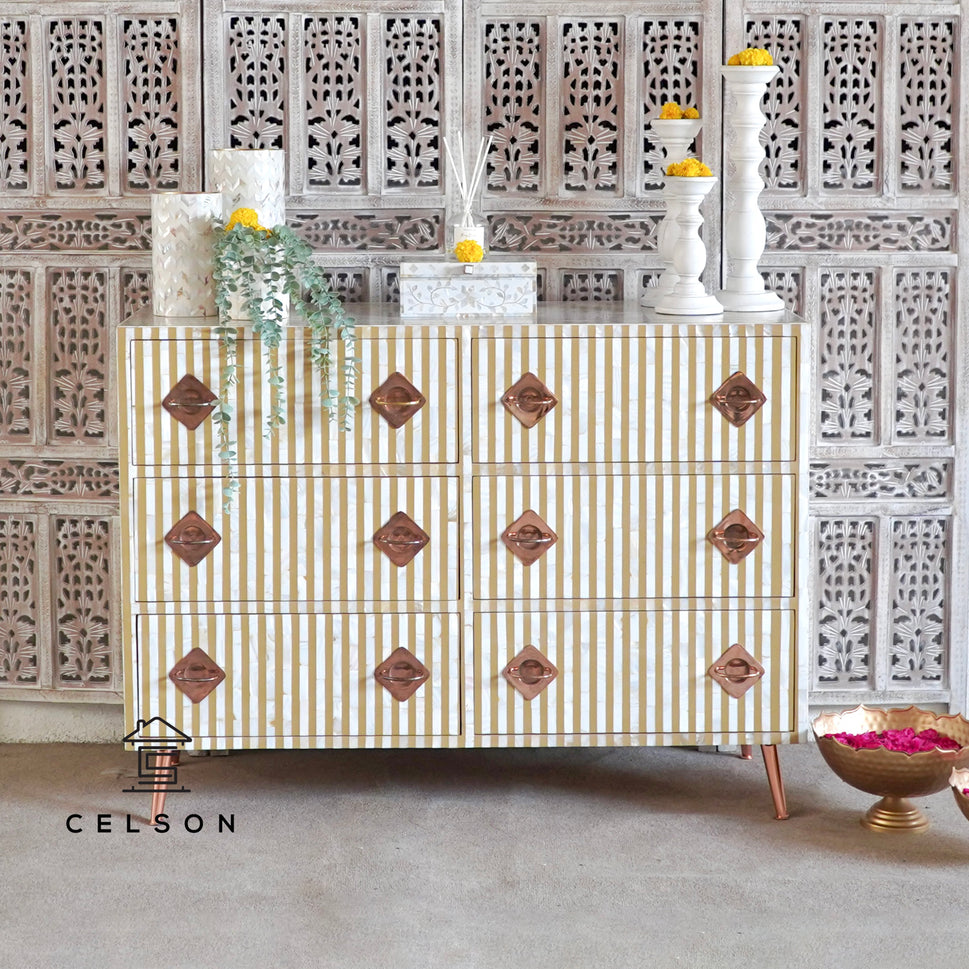 Aria Mother of Pearl Inlay Dresser