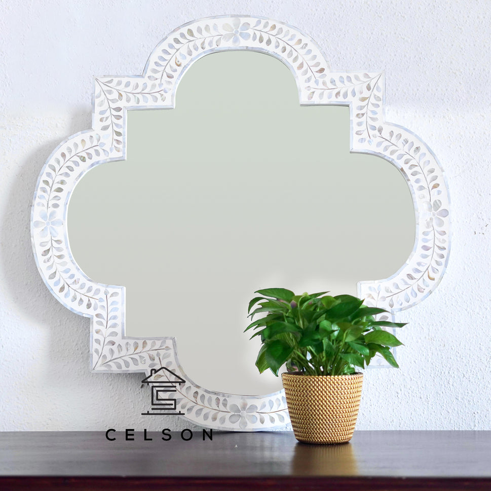 Irina Mother of Pearl Inlay Mirror
