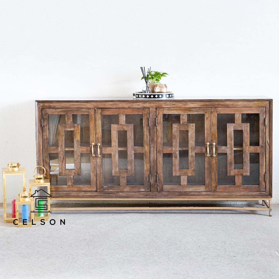 Howard Carved Wooden SideBoard
