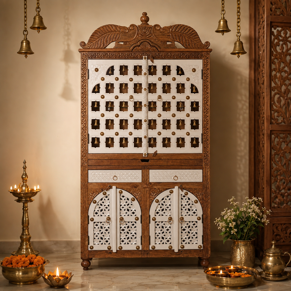 Avantika Hand carved Altar