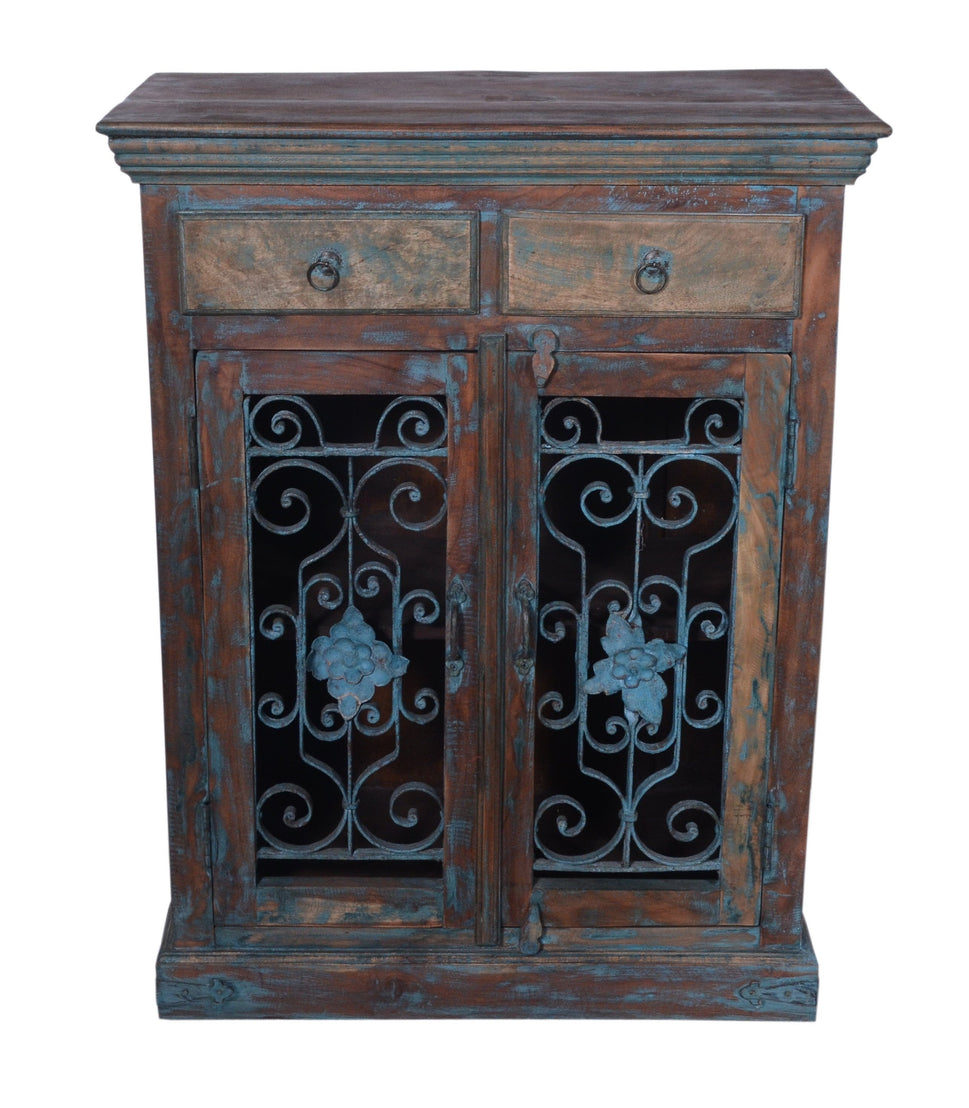 Basani Carved Wooden Cabinet