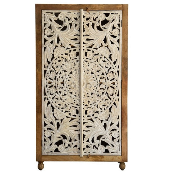 Rory Hand Carved Almirah