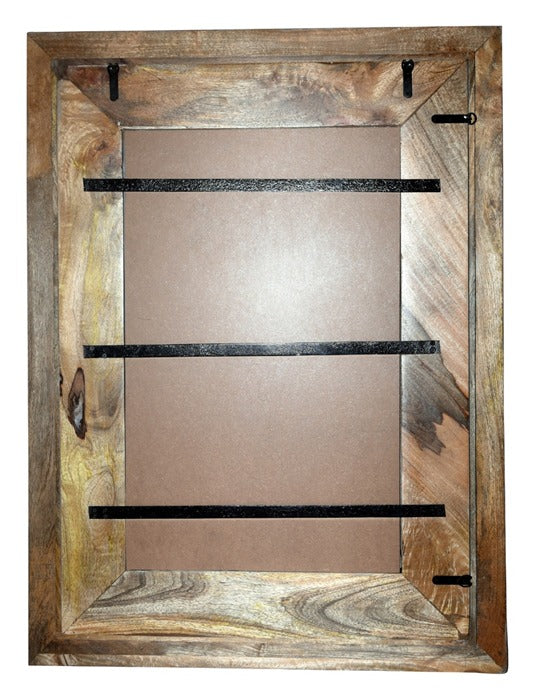 Lars Hand Carved Wooden Mirror