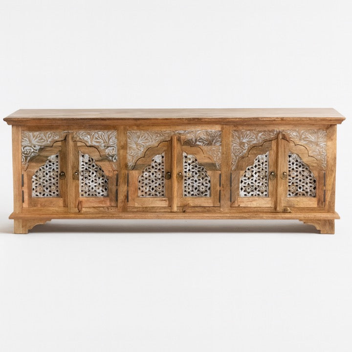 Ethan Hand Carved TV Unit