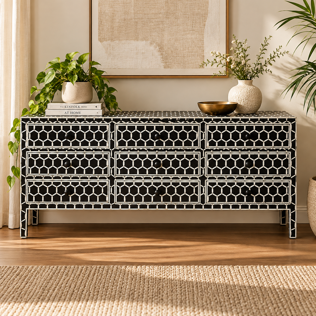 Calynn Bone Inlay Dresser