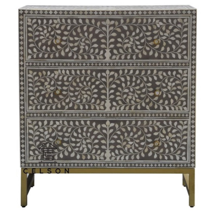 Patrick Bone Inlay Chest of Drawer