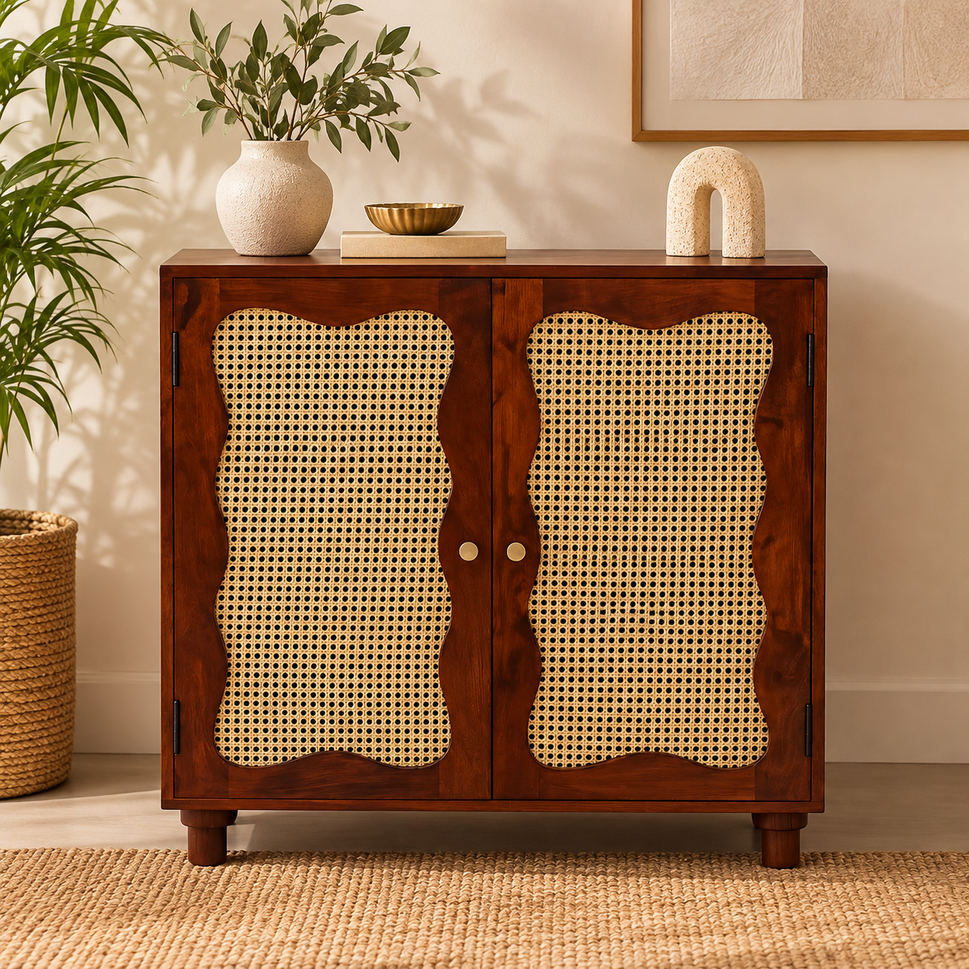 Harvey Hand Carved Cabinet