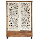 Switch Paul Hand Carved Wooden Shoe Cabinet 2 image