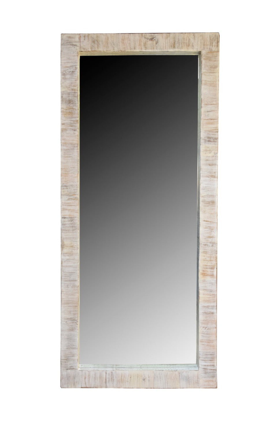 Sierra Hand Carved Wooden Mirror