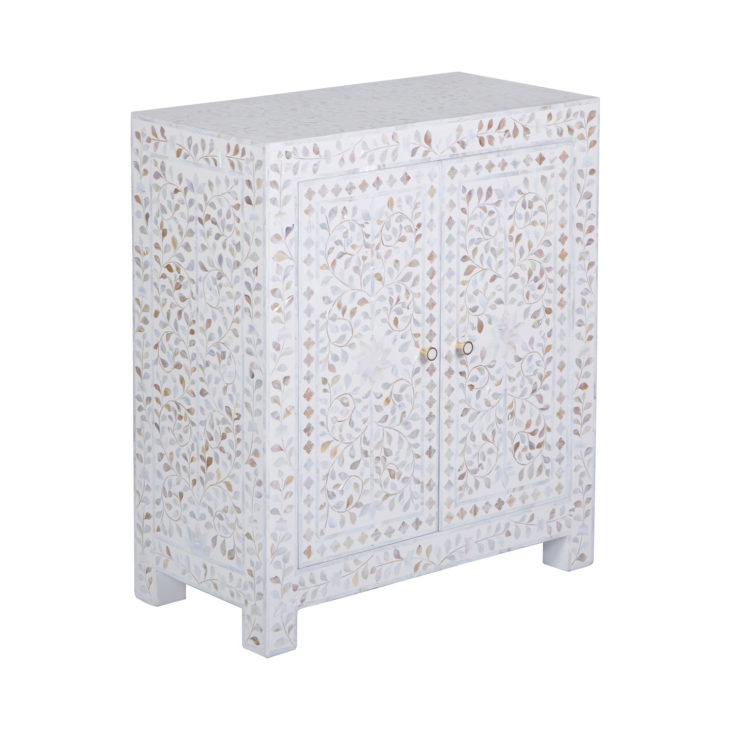Thea Mother of Pearl Inlay Cabinet