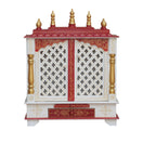 Switch Shiva Wooden Hand Carved Mandir 2 image