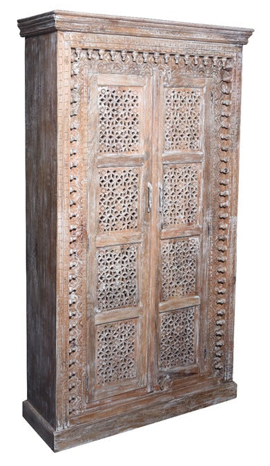 Milan Hand Carved  Almirah
