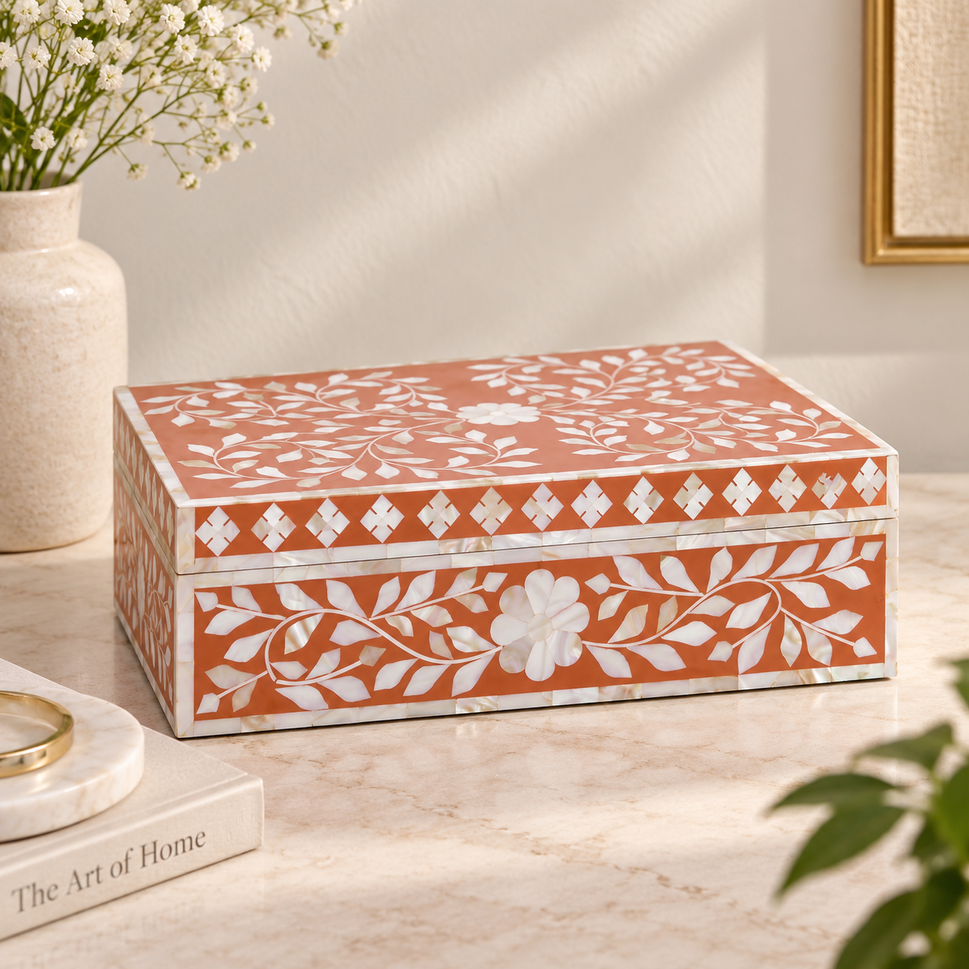 Jemmy Mother of Pearl Inlay Box