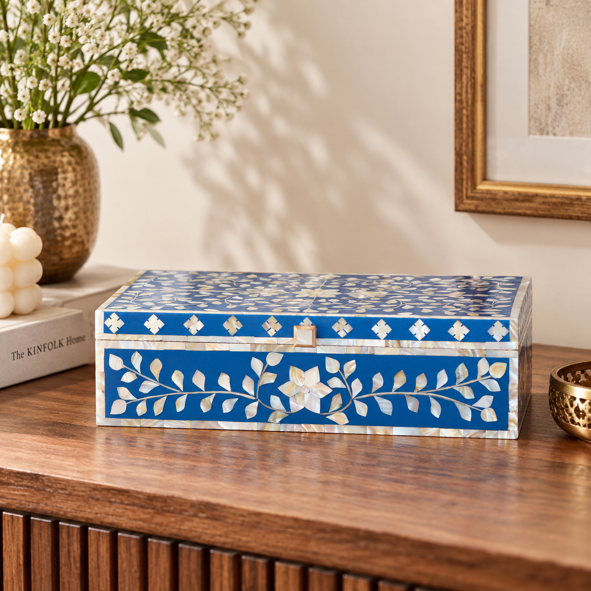 Penne Mother of Pearl Inlay Box