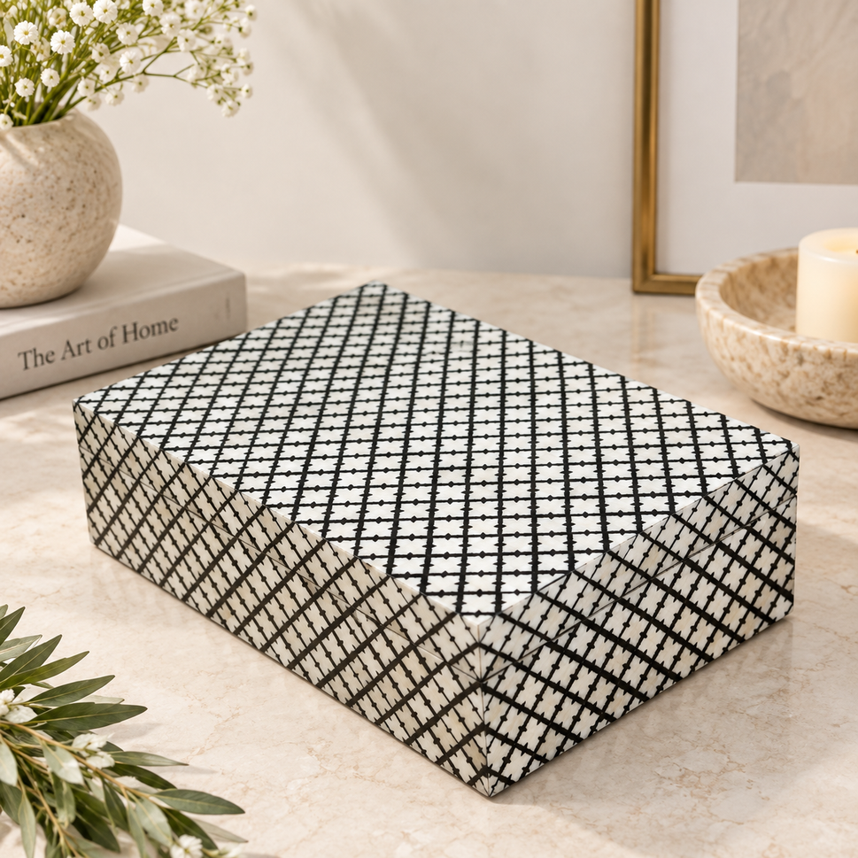 Saffi Bone Inlay Box