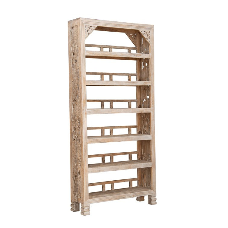 Paul Carved Bookshelf