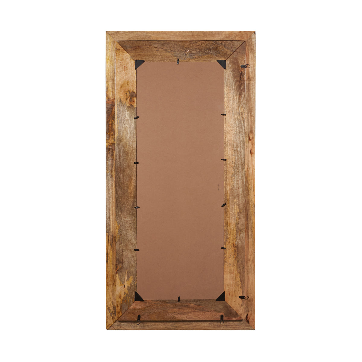 Raj Ved Carved Wooden Mirror