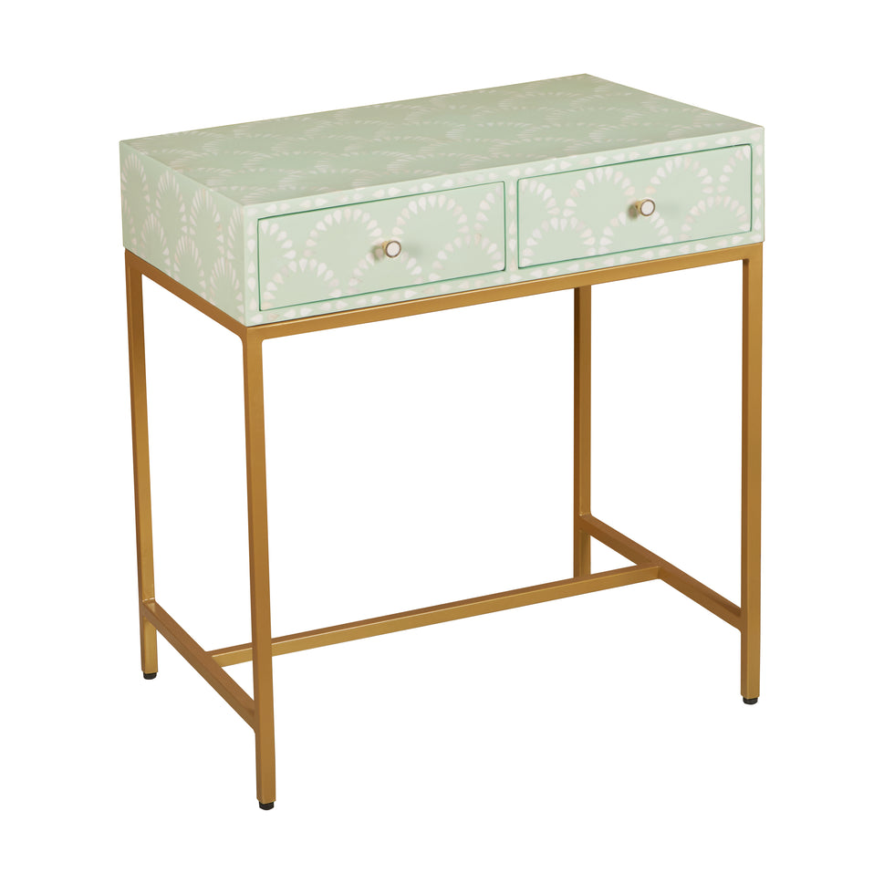 Oliver Bone Inlay Vanity Table