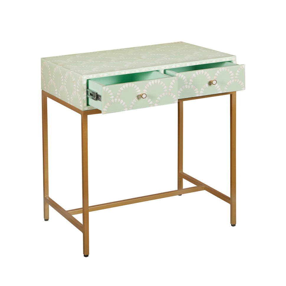Oliver Bone Inlay Vanity Table