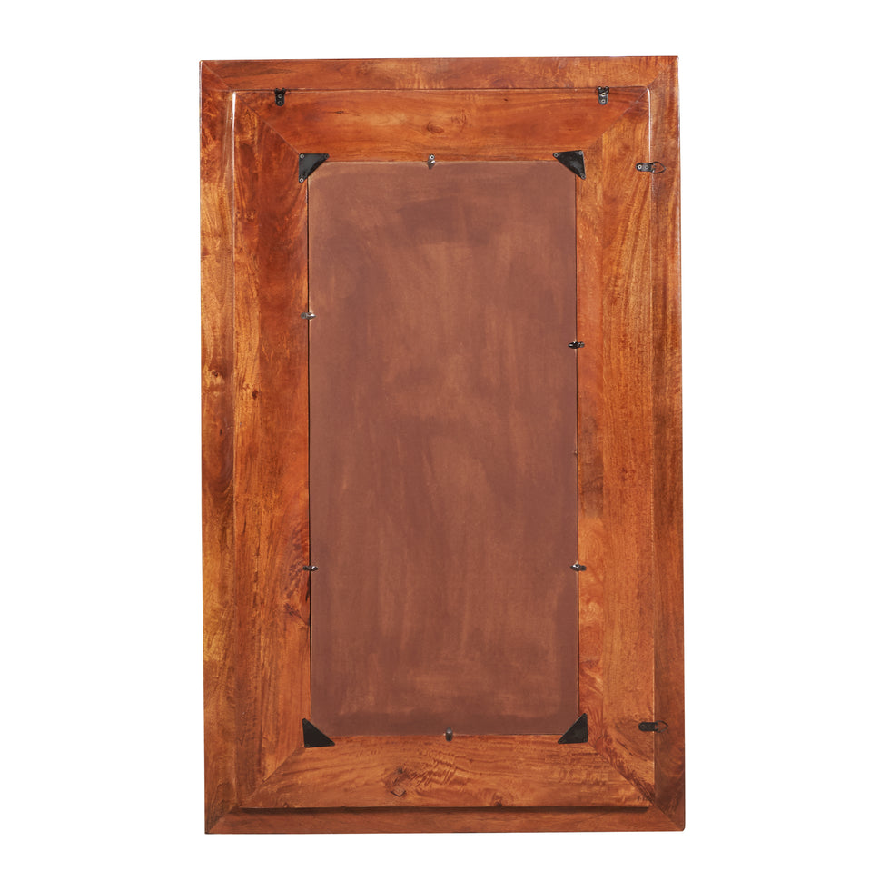 Samuel Carved Wooden Mirror