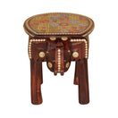 Switch Ella Wooden Hand Carved Stool 2 image