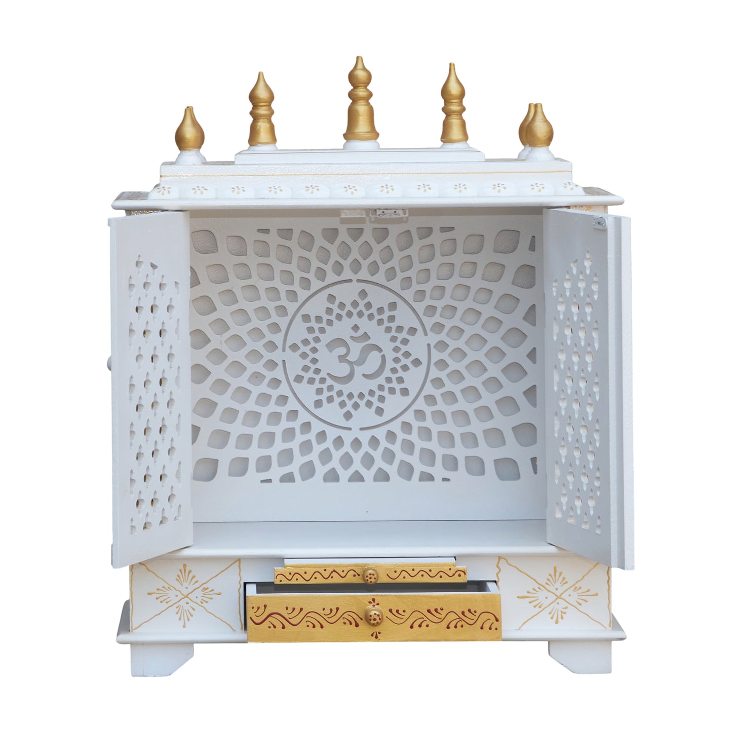 Durga Wooden Carved Mandir