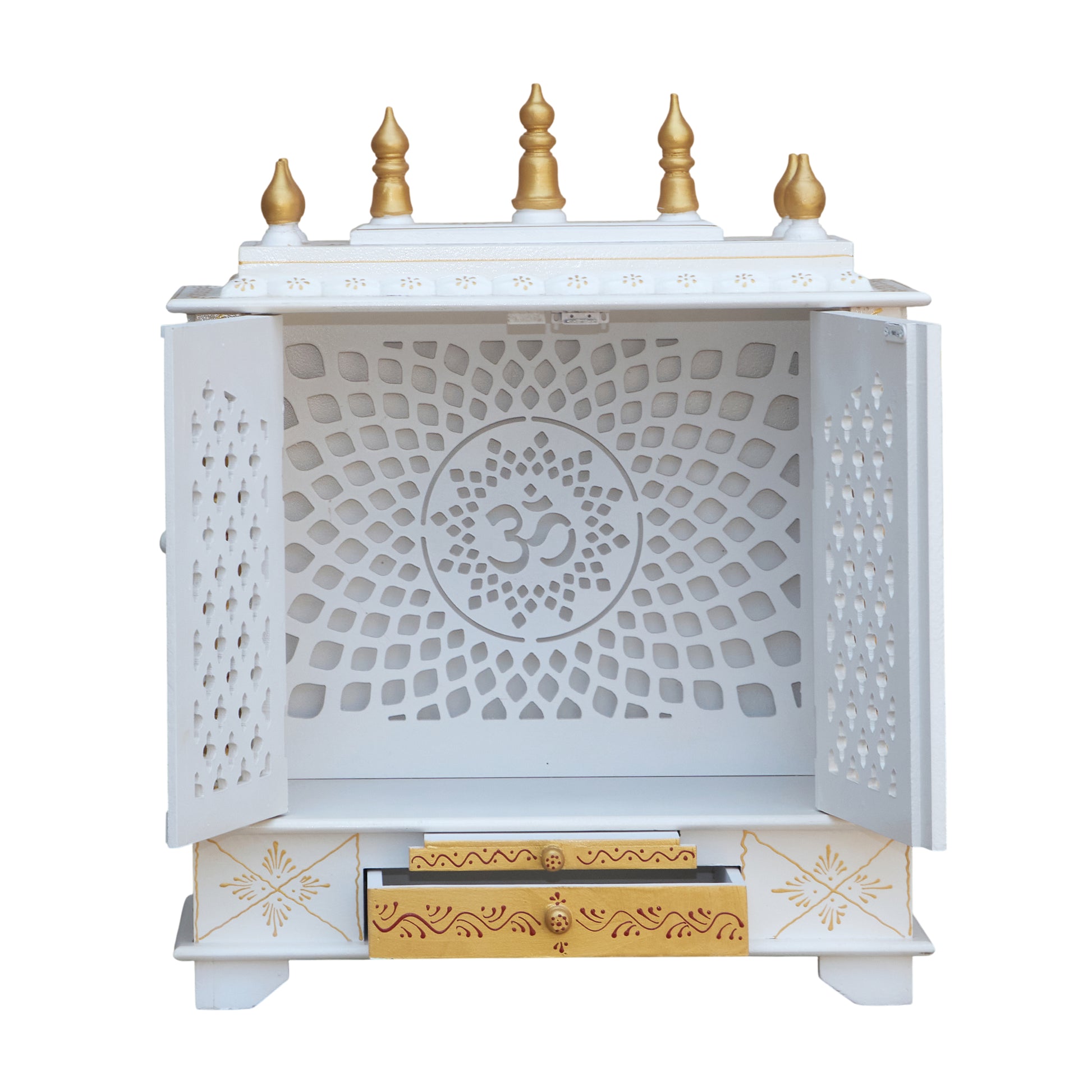 Durga Wooden Carved Mandir