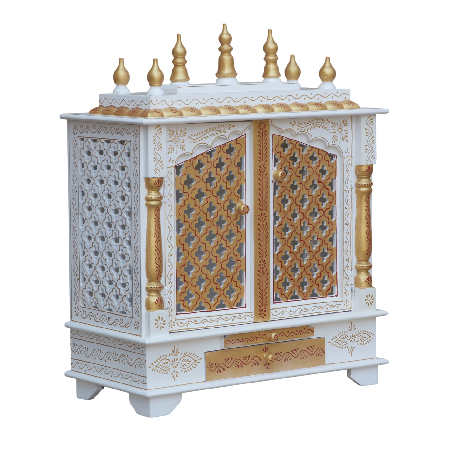 Rama Wooden Carved Mandir