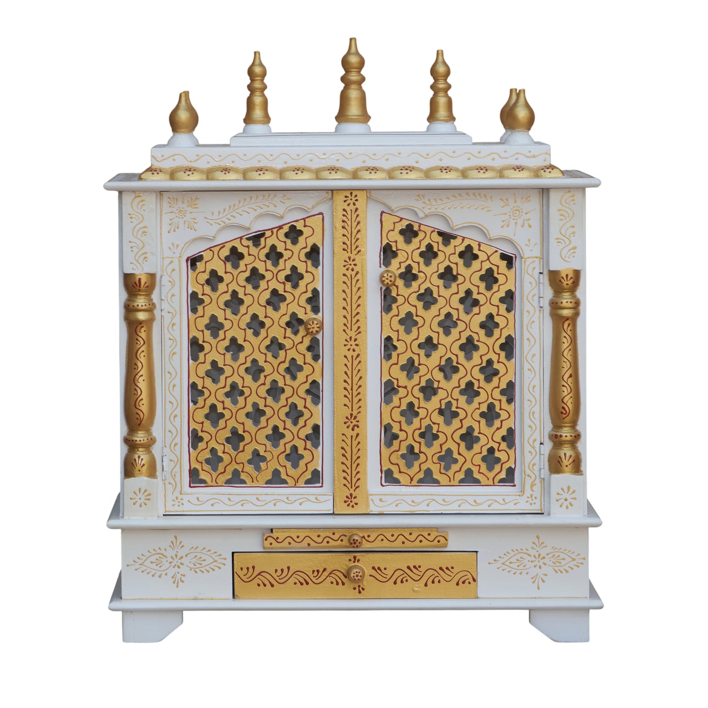 Jaya Wooden Carved Mandir