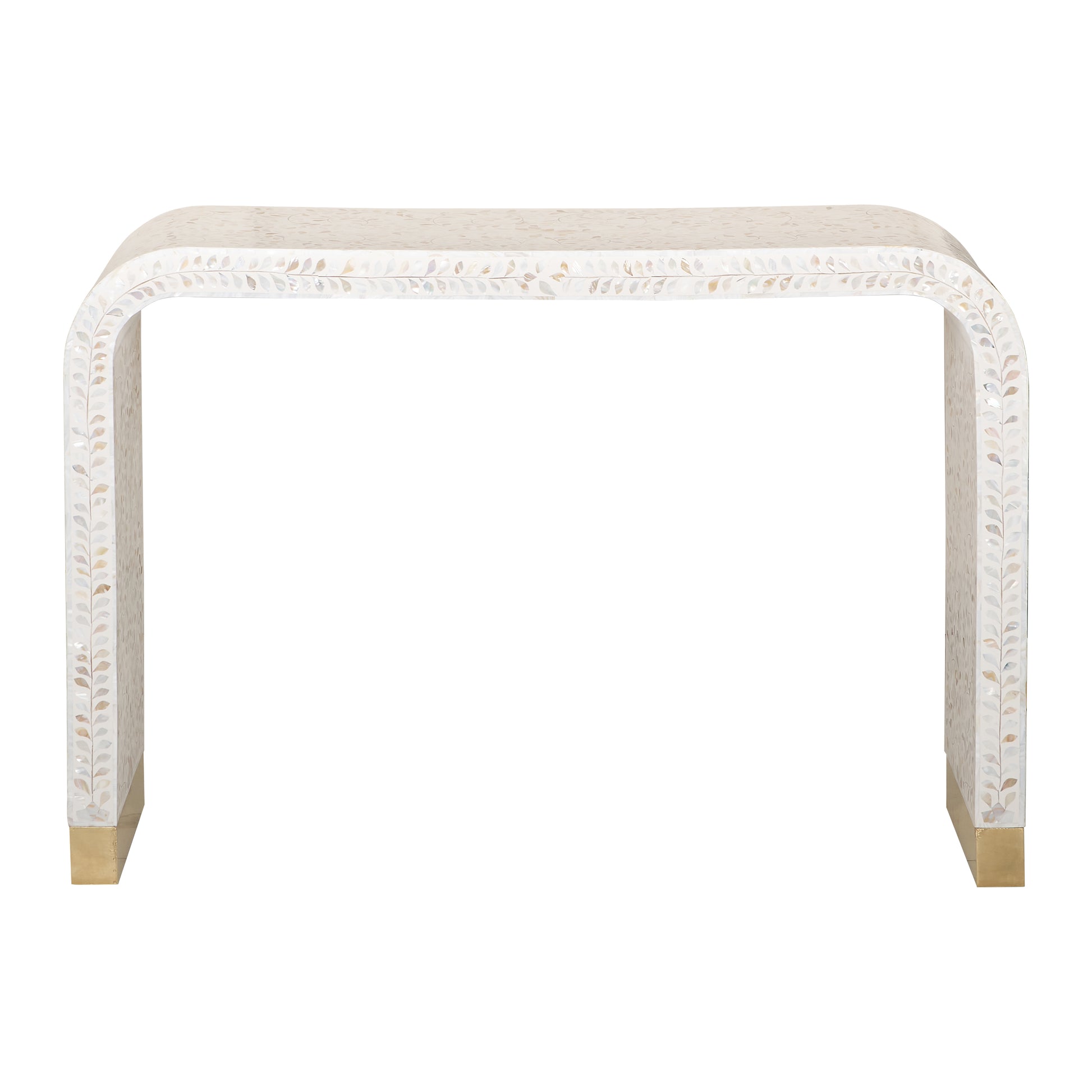 Gora Mother of Pearl Inlay Console Table
