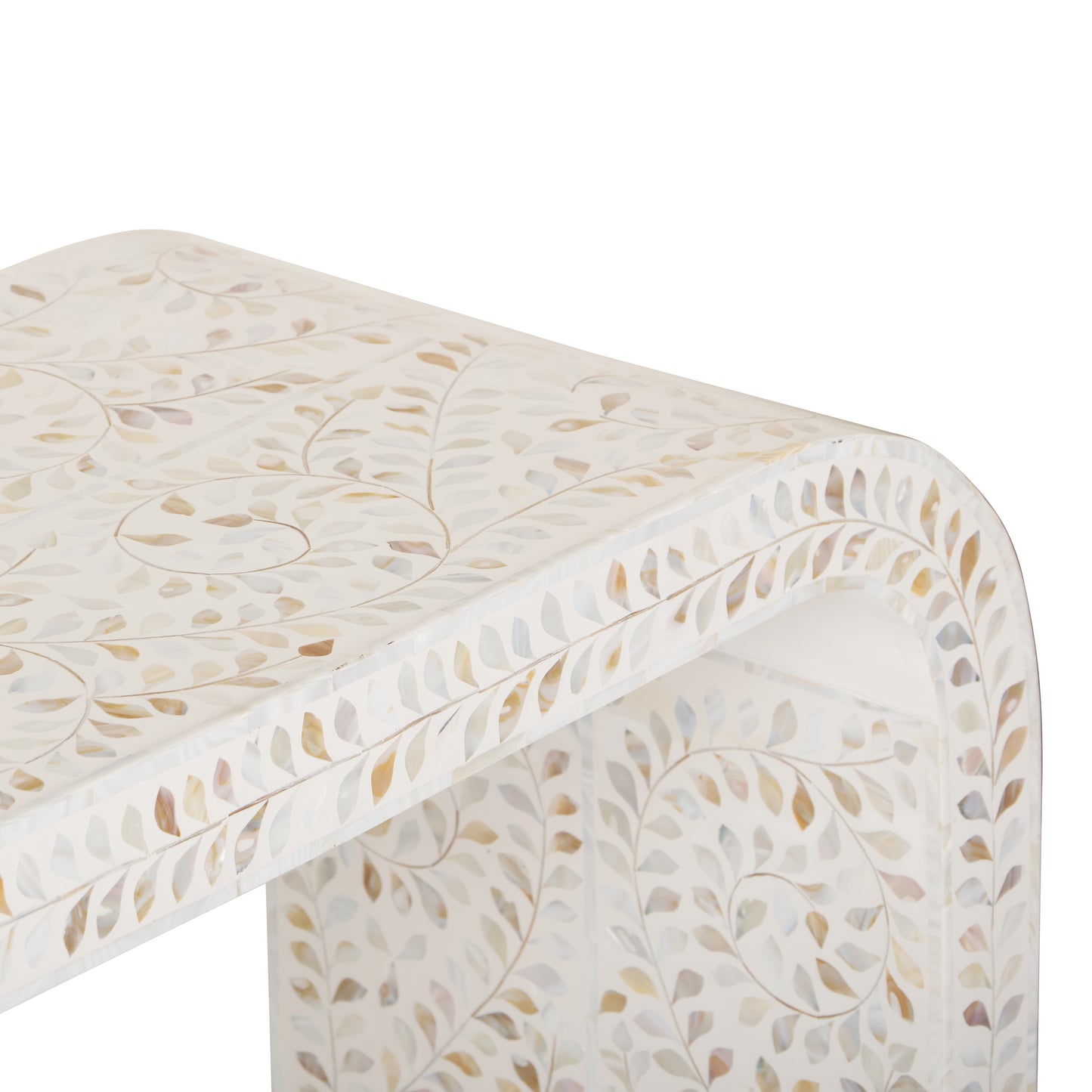Gora Mother of Pearl Inlay Console Table
