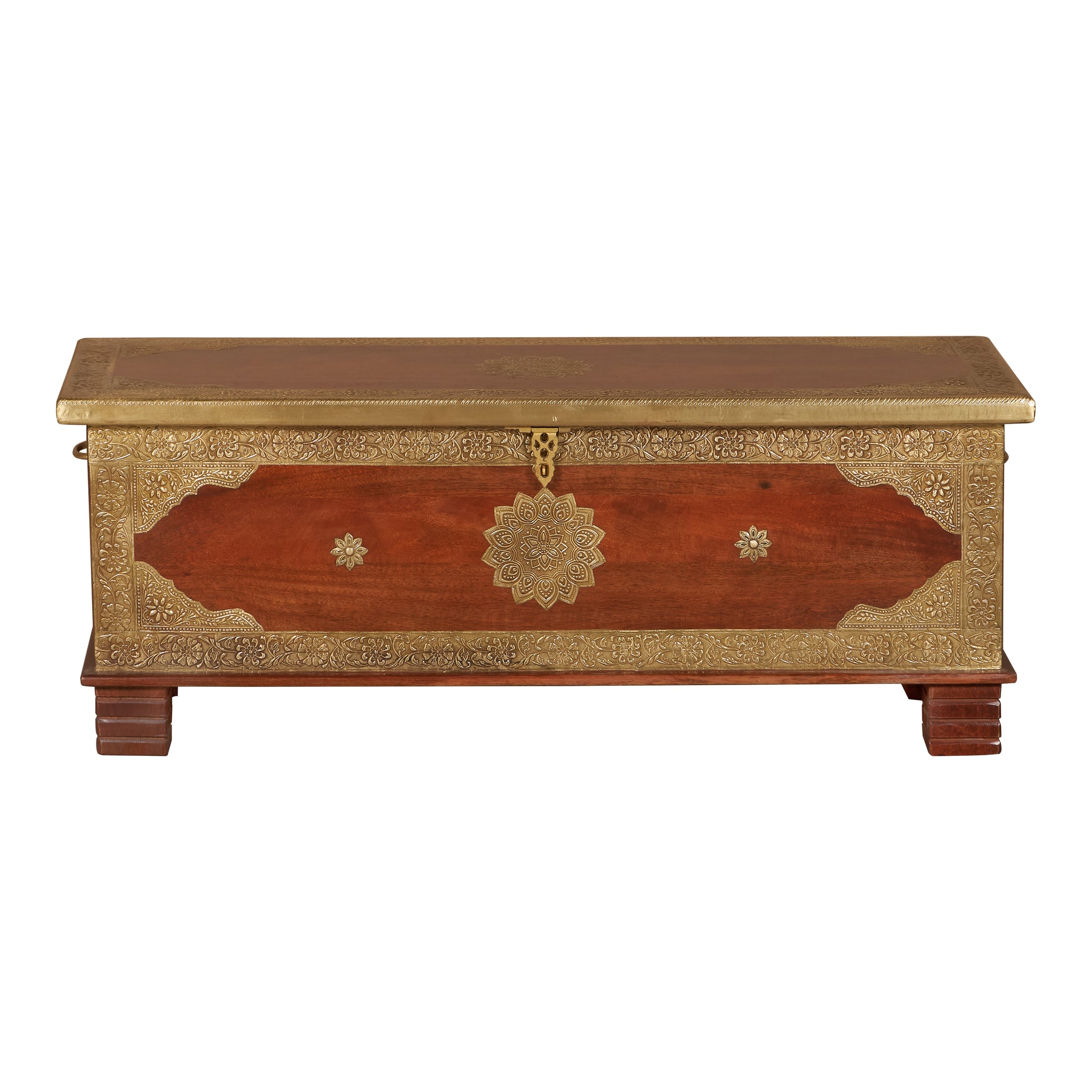 Minka Wooden Storage Trunk