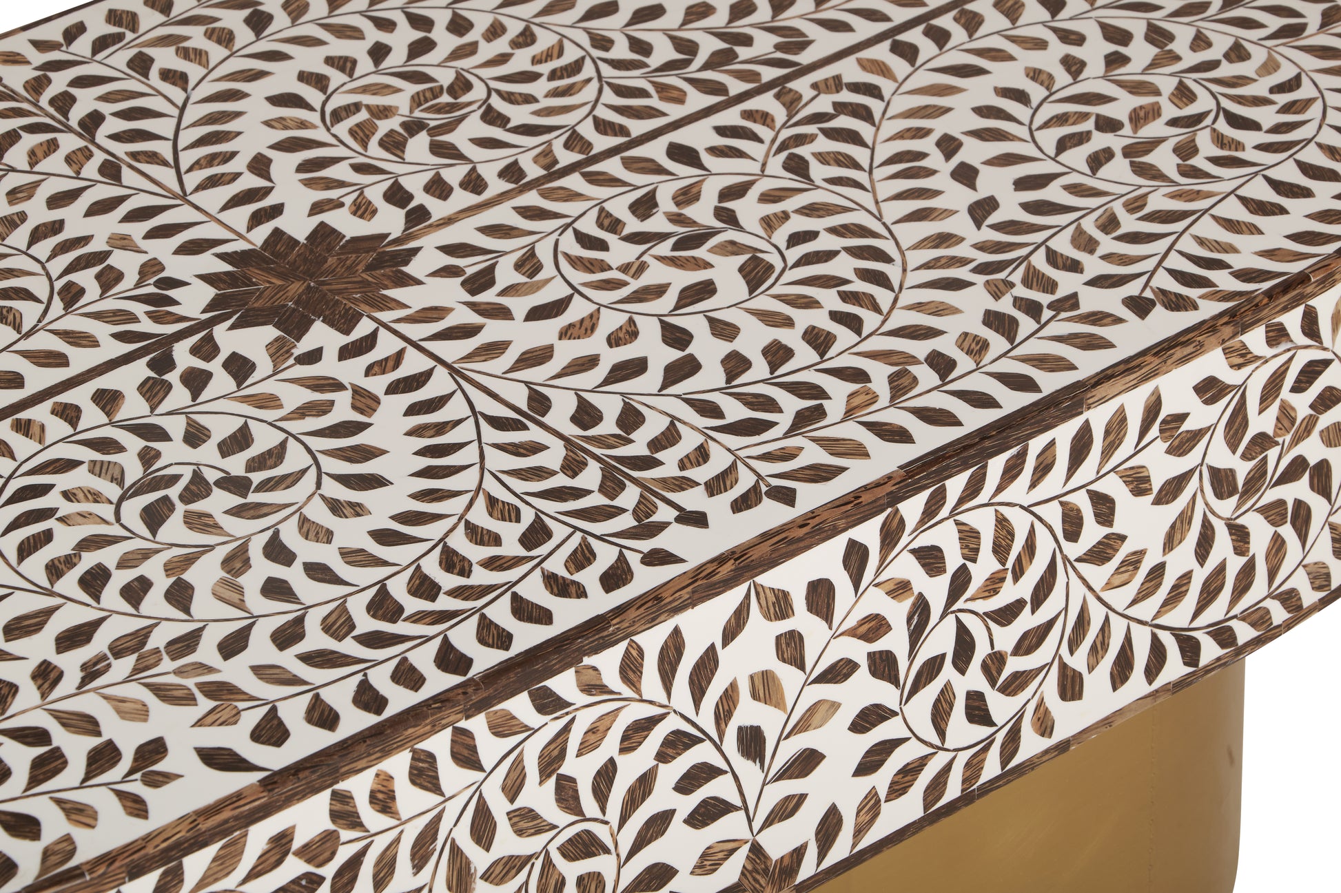Furla Wood Inlay Coffee Table