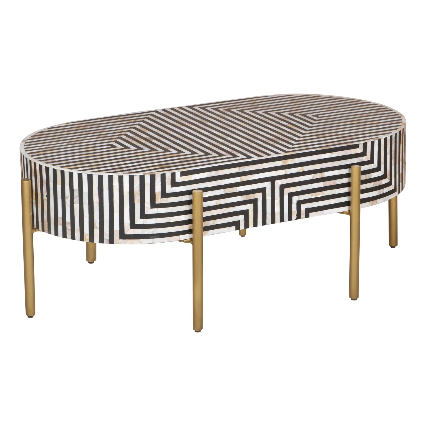Sampson MOP Inlay Coffee Table