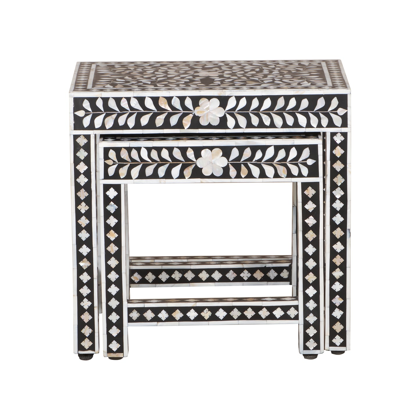 Sirsi MOP Inlay Nesting Table