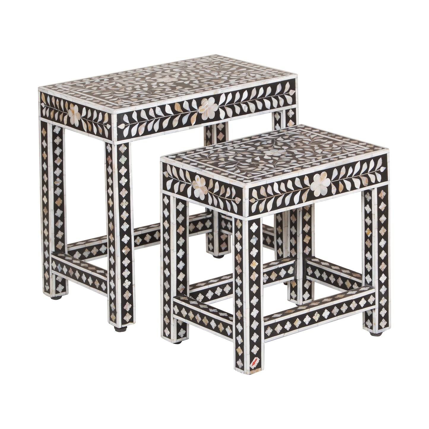Sirsi MOP Inlay Nesting Table