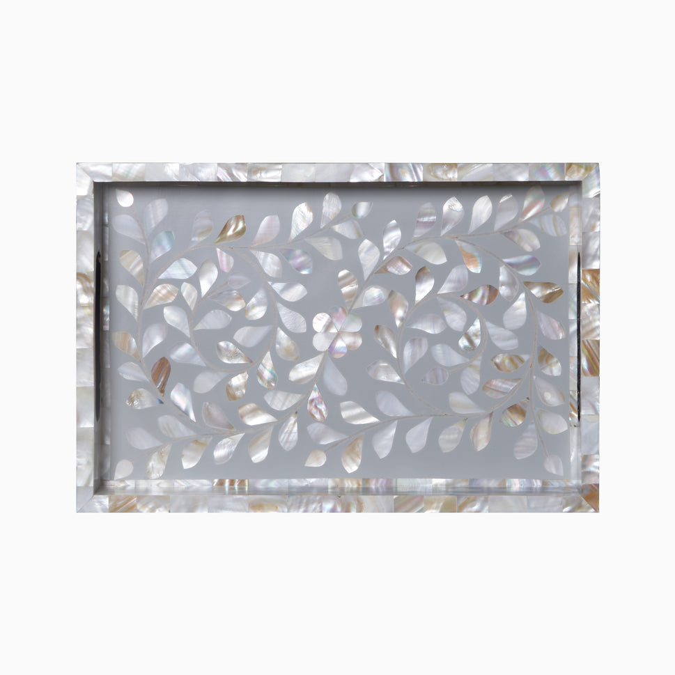 Olivia Mother of Pearl Inlay Tray