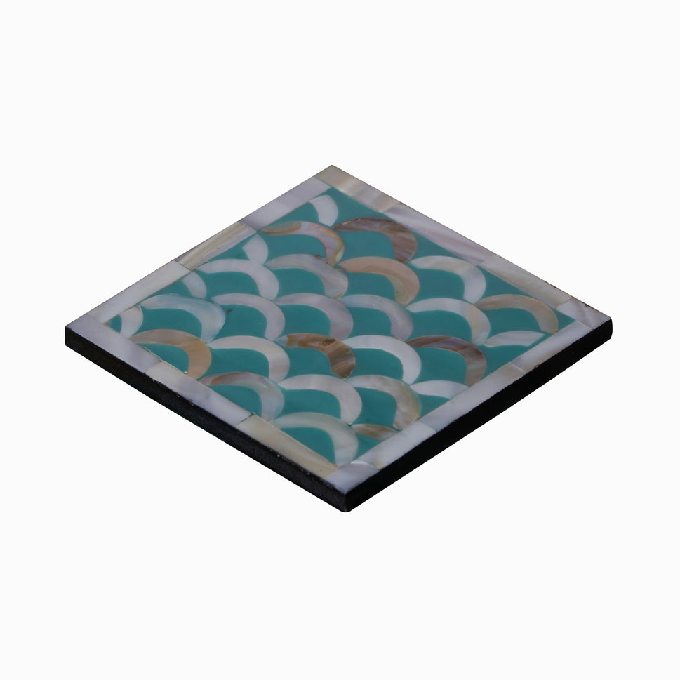 Myla Mother of Pearl Inlay Coaster