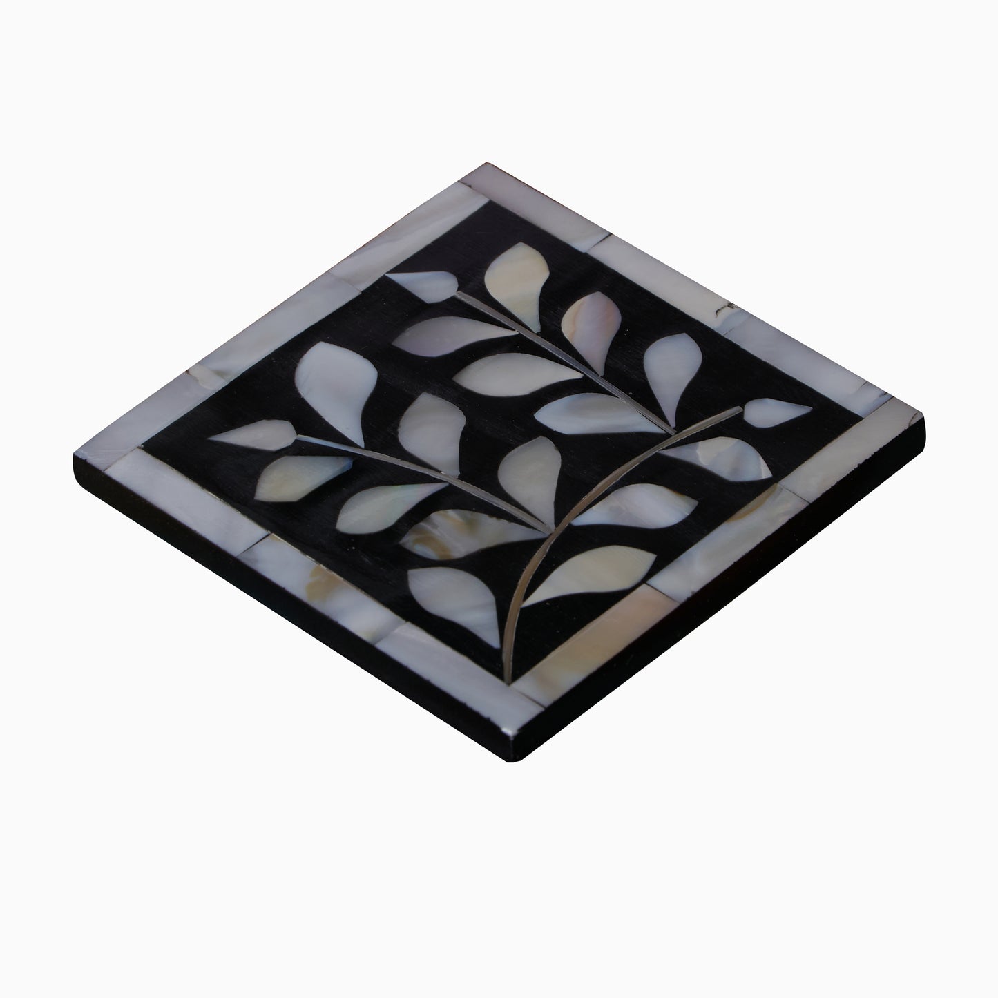 Oakle Mother of Pearl Inlay Coaster
