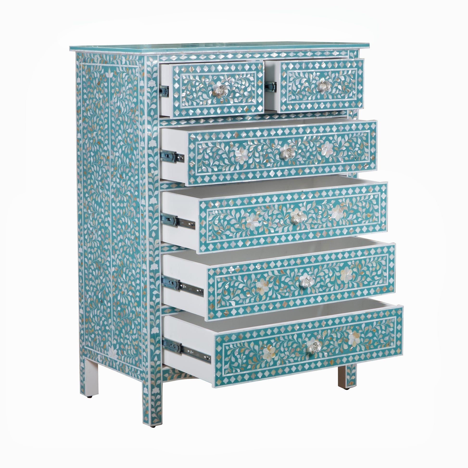 Aby Bone Inlay Chest