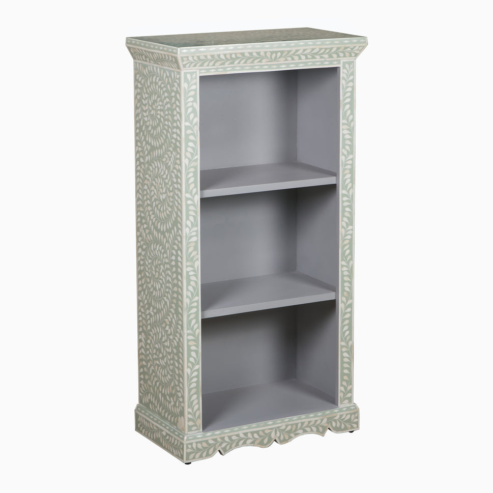 Jaxon Bone Inlay Book Shelf