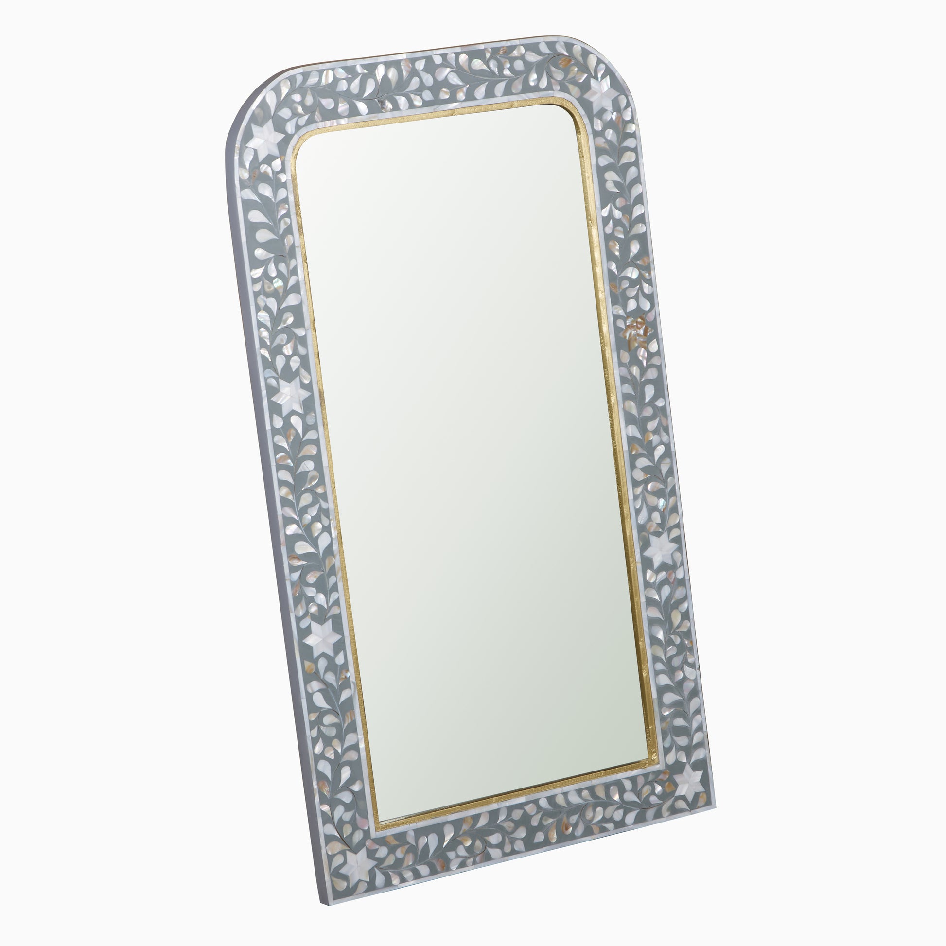 Ember Mother of Pearl Inlay Mirror