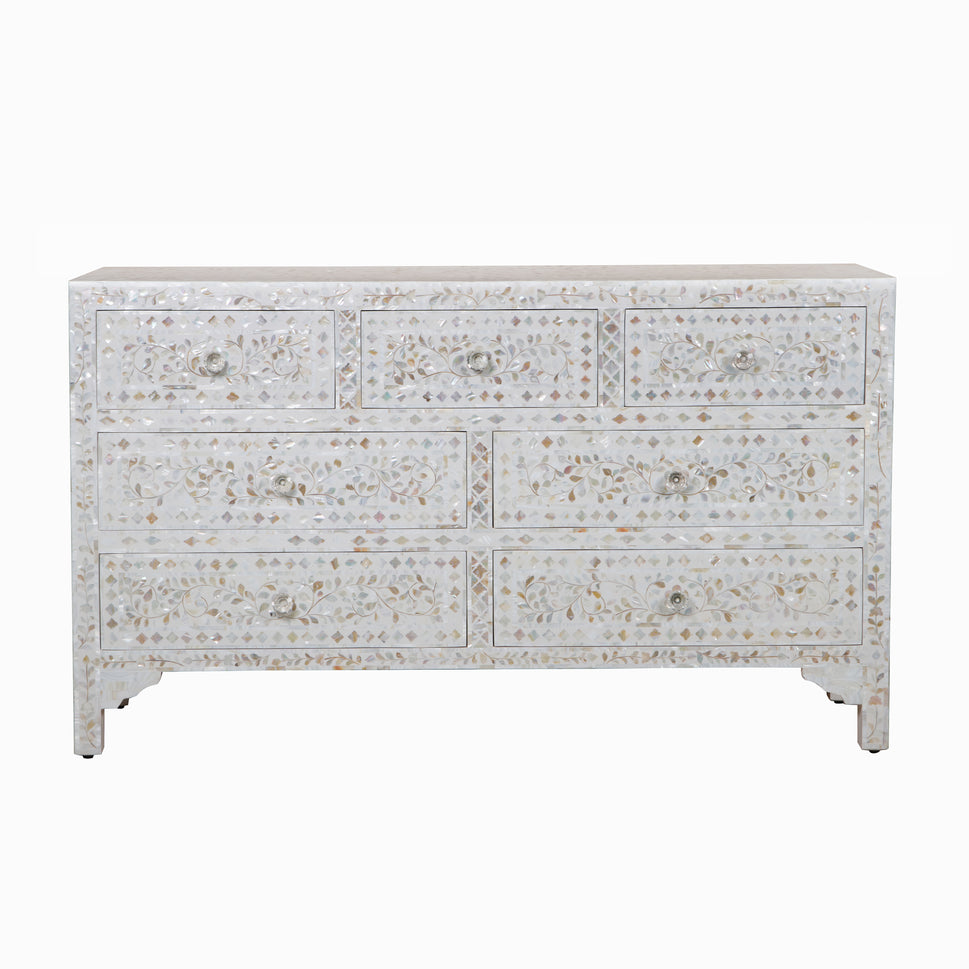 Evan Mother of Pearl Inlay Dresser