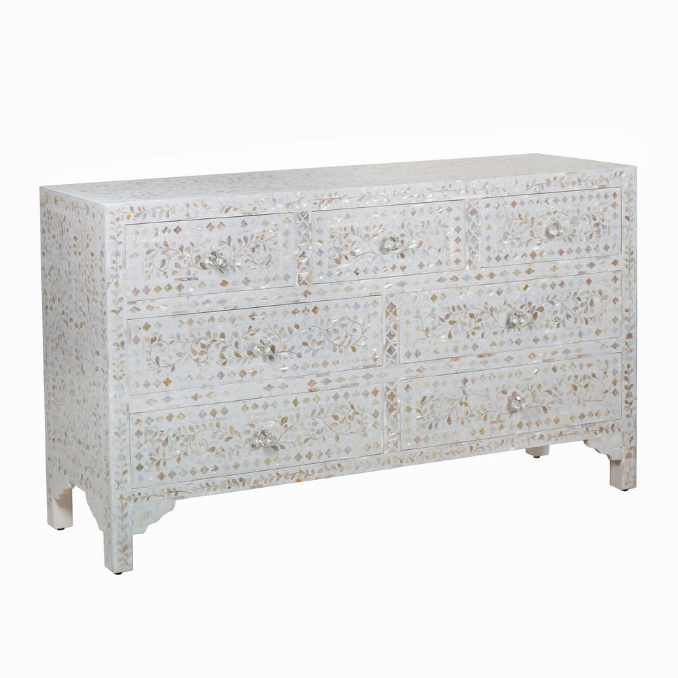 Evan Mother of Pearl Inlay Dresser