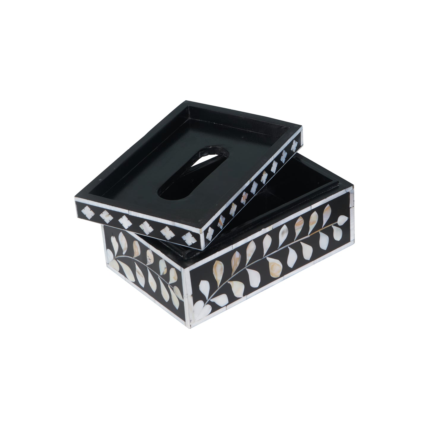 Melissa Mother of Pearl Inlay Tissue Box