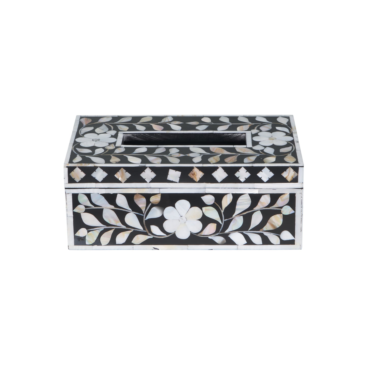 Patrick Mother of Pearl Inlay Tissue Box