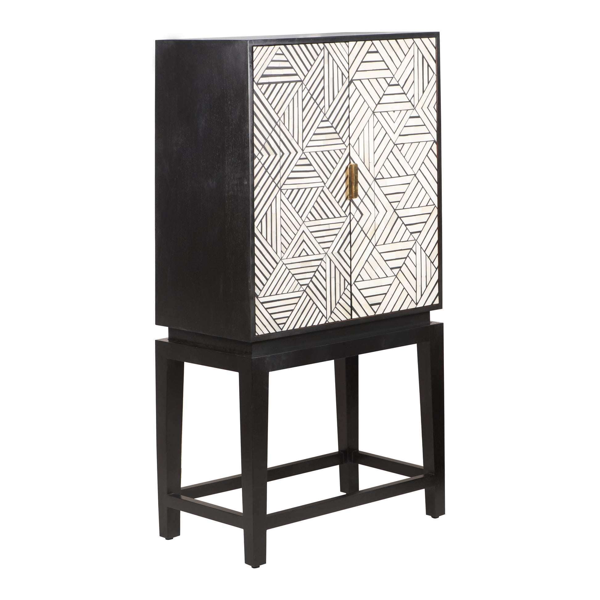 Kate Bone Inlay Bar Cabinet
